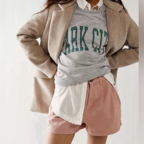 Free People Billie Chino Shorts - Picture 3 of 6